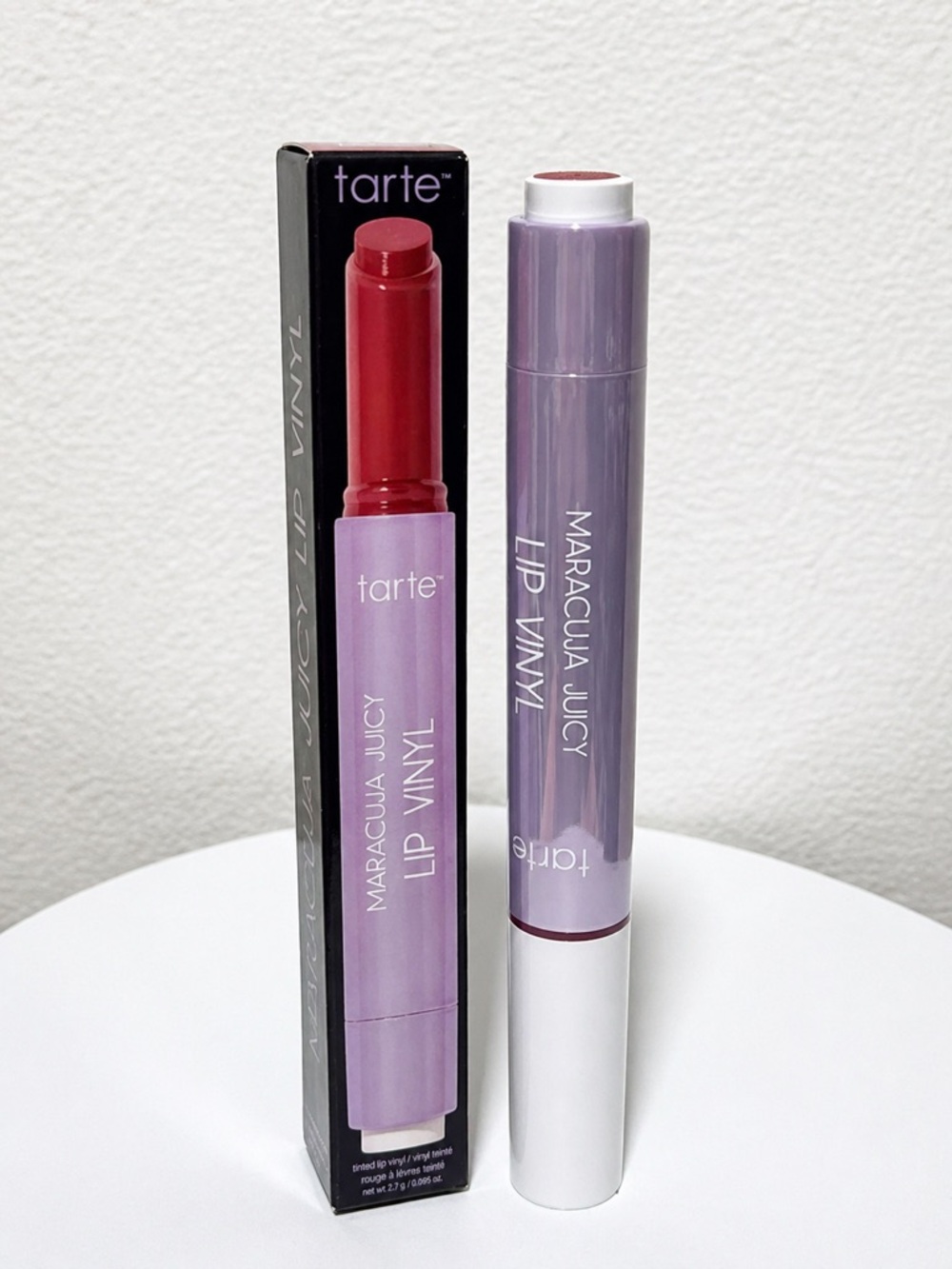 tarte Maracuja Juicy Lip Vinyl Lipstick - Rose Red
